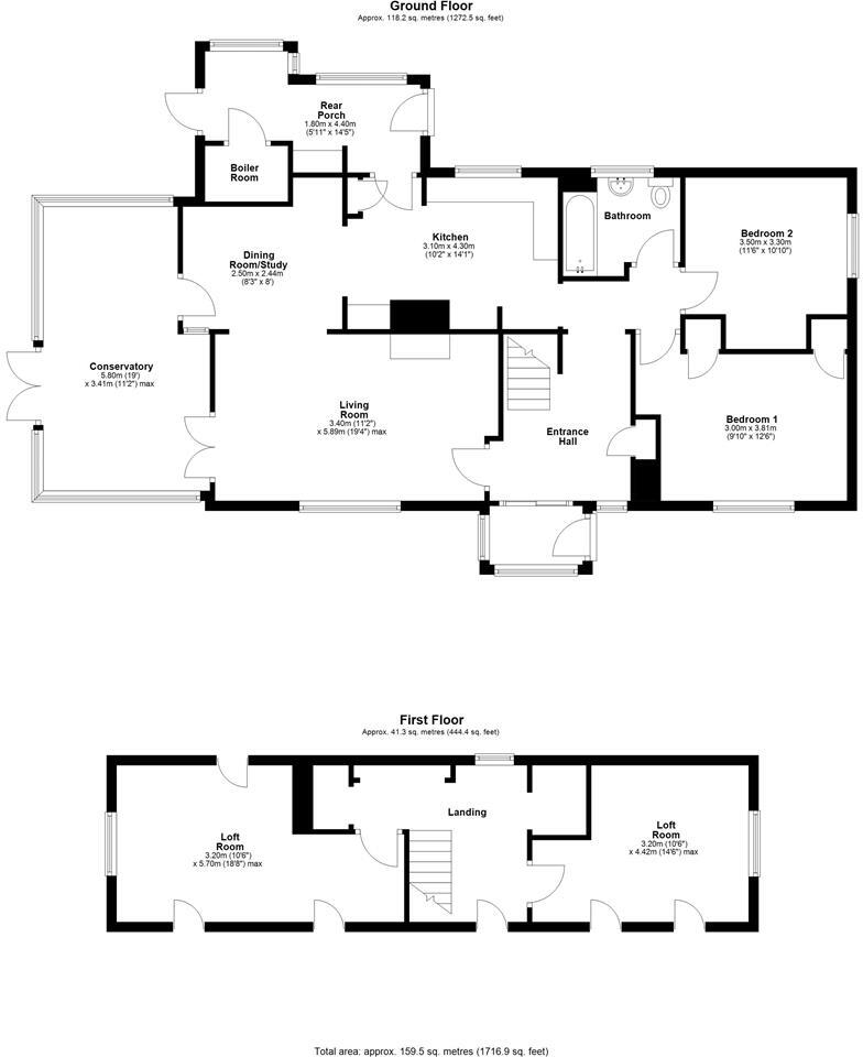 Berries Lane, Bayston Hill floorplan