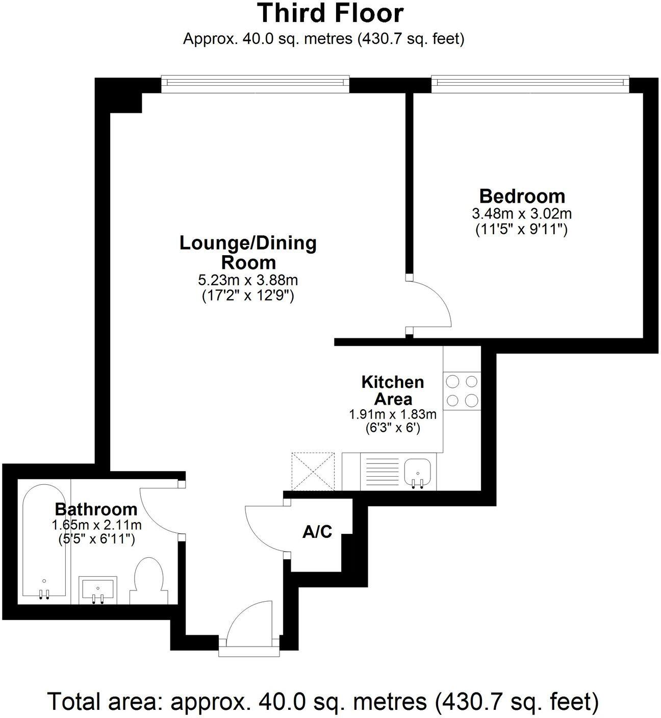 Silbury Boulevard, Milton Keynes, MK9 floorplan