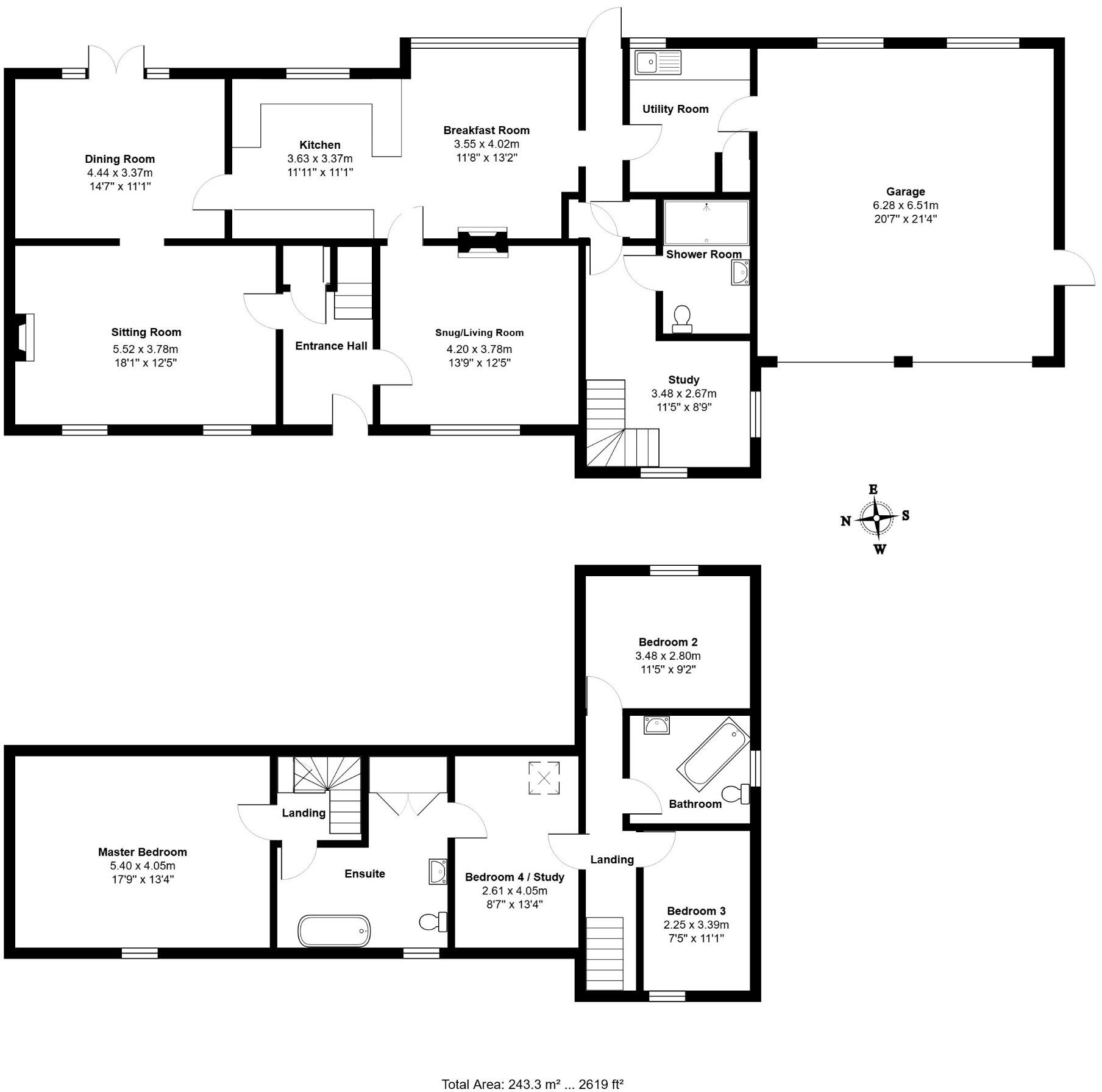 The Tye, Barking, Ipswich, Suffolk, IP6 floorplan