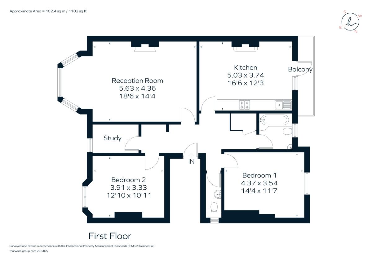 Muswell Hill Road, London, N10 floorplan