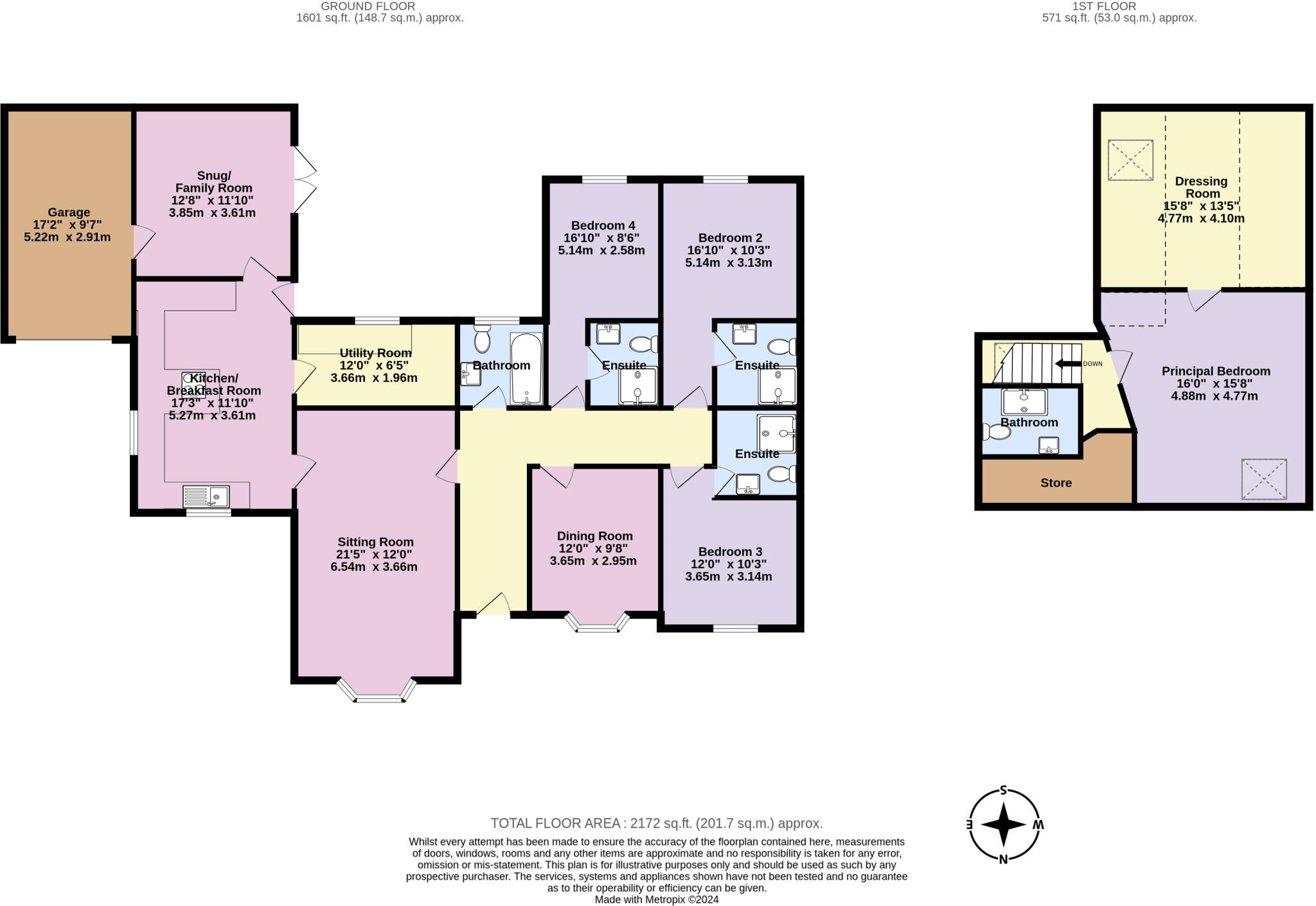 Algarth Road, Pocklington, York, YO42 floorplan