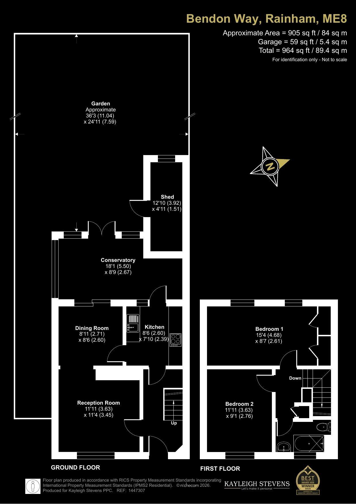 Sale Agreed By Kayleigh Stevens floorplan