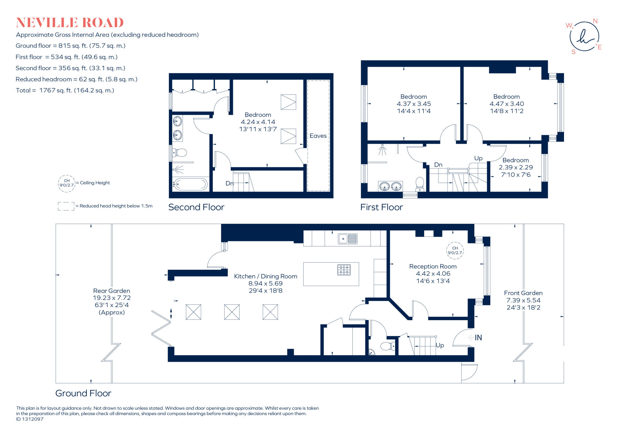 Neville Road, Kingston Upon Thames, KT1 floorplan