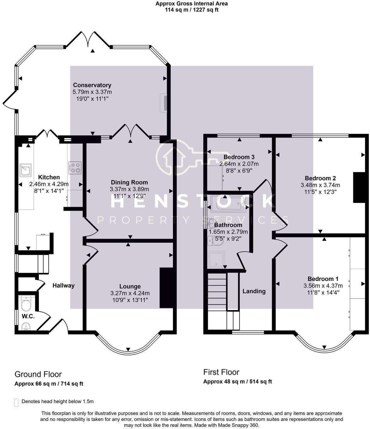 Colson Drive, Woodside, Alkrington, Middleton, Manchester, M24 floorplan