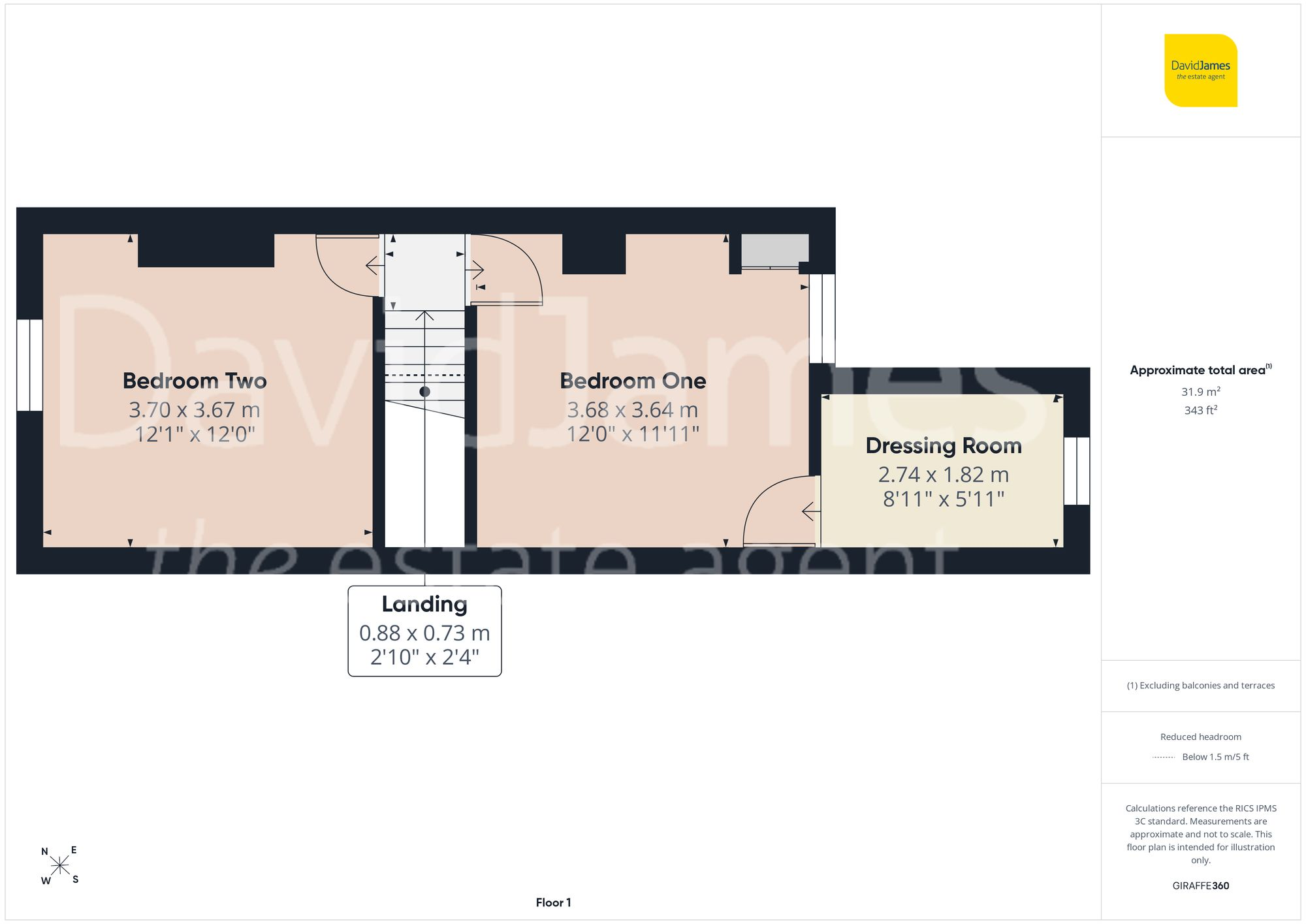 Co-Operative Street, Stanton Hill, Nottinghamshire floorplan