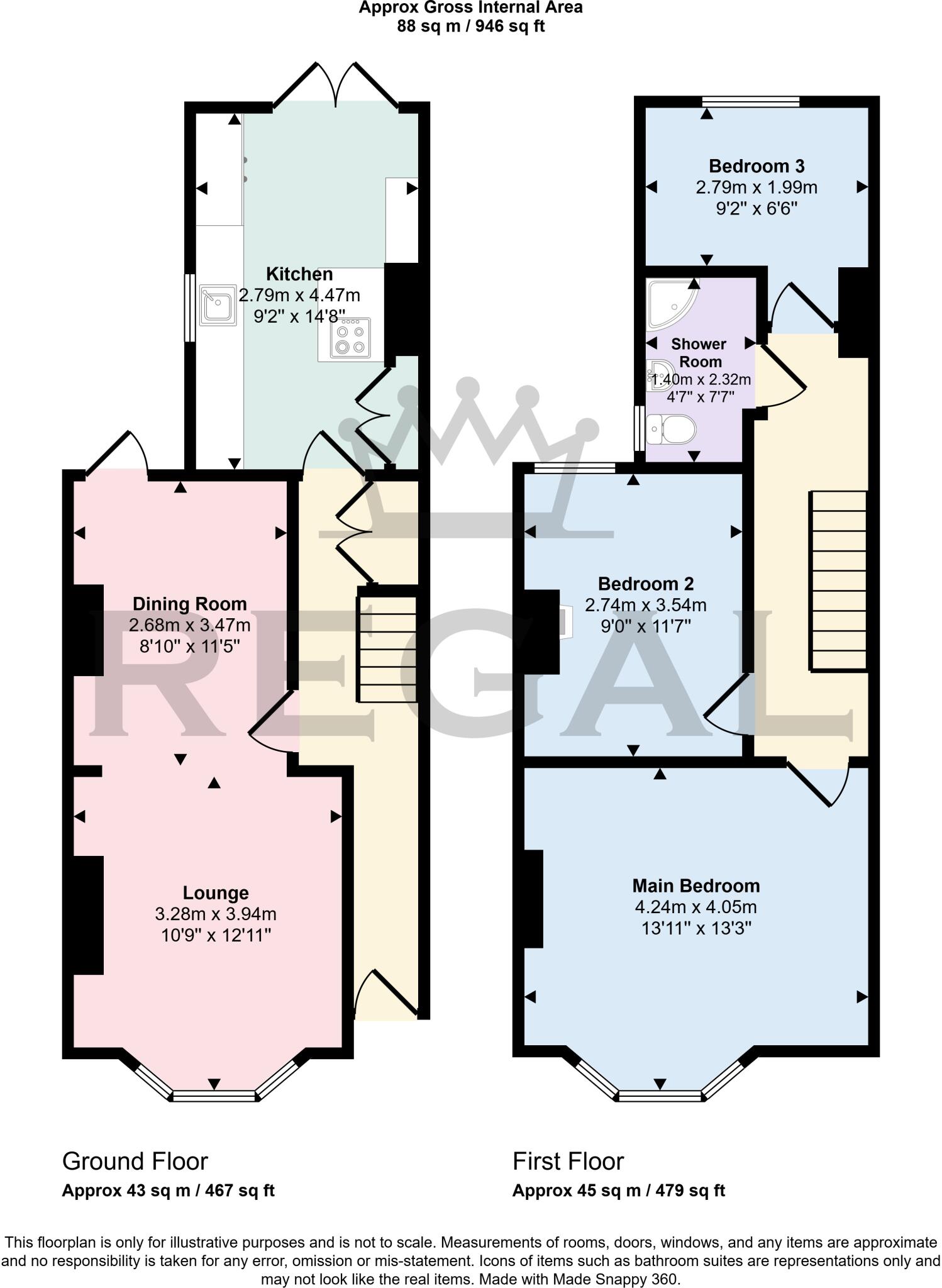 Arnold Road, Eastleigh, SO50 floorplan