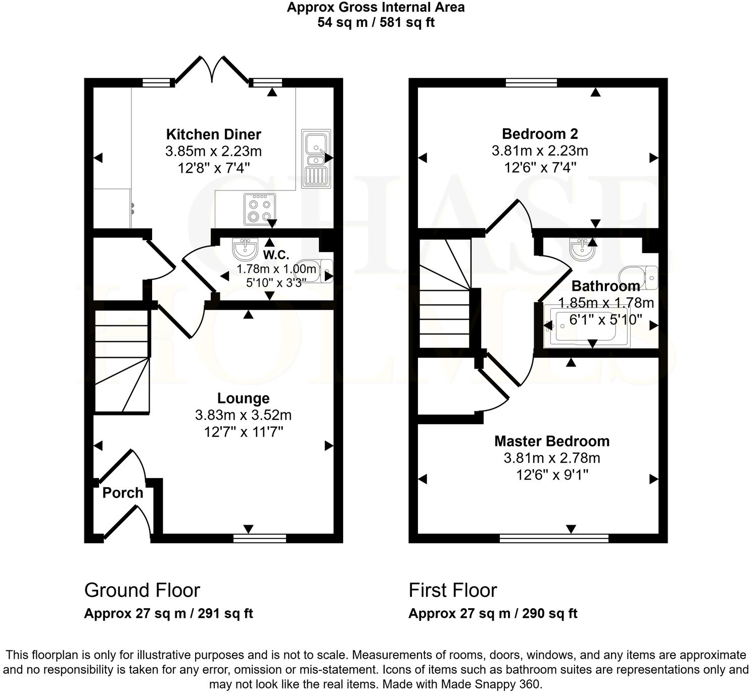 Adair Way, Hebburn, NE31 floorplan