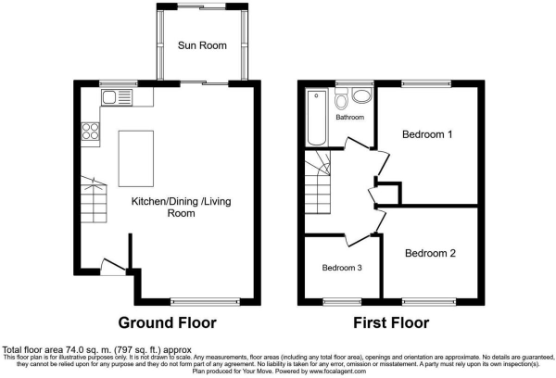 Parsonage Road, Tunbridge Wells floorplan