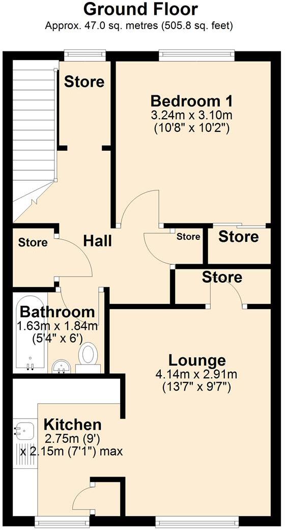 Melbourne Avenue, Thornton Cleveleys floorplan