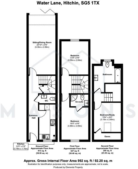 The Maples, Water Lane, Hitchin, Hertfordshire, SG5 1TX floorplan
