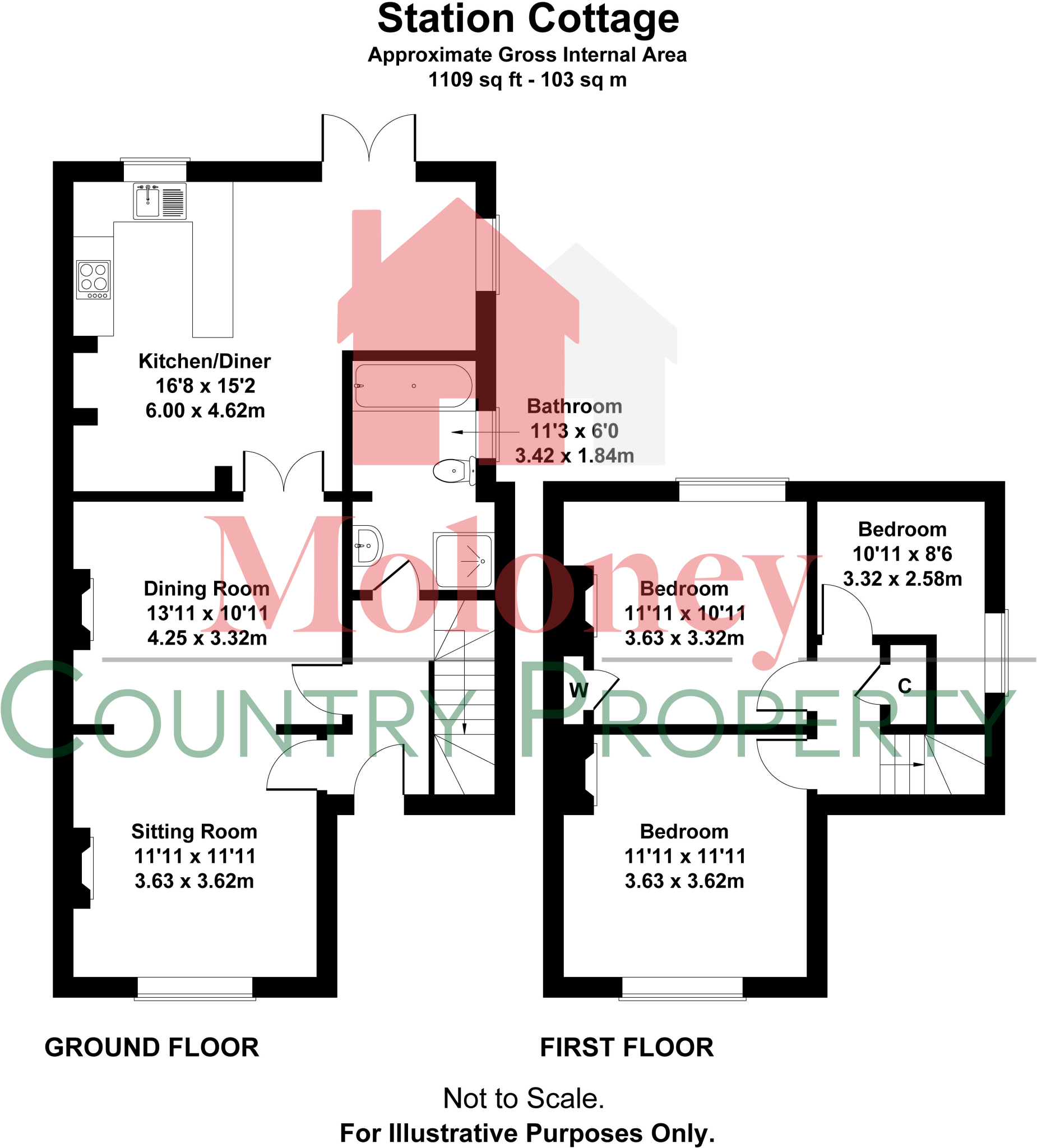 Station Road, Northiam floorplan
