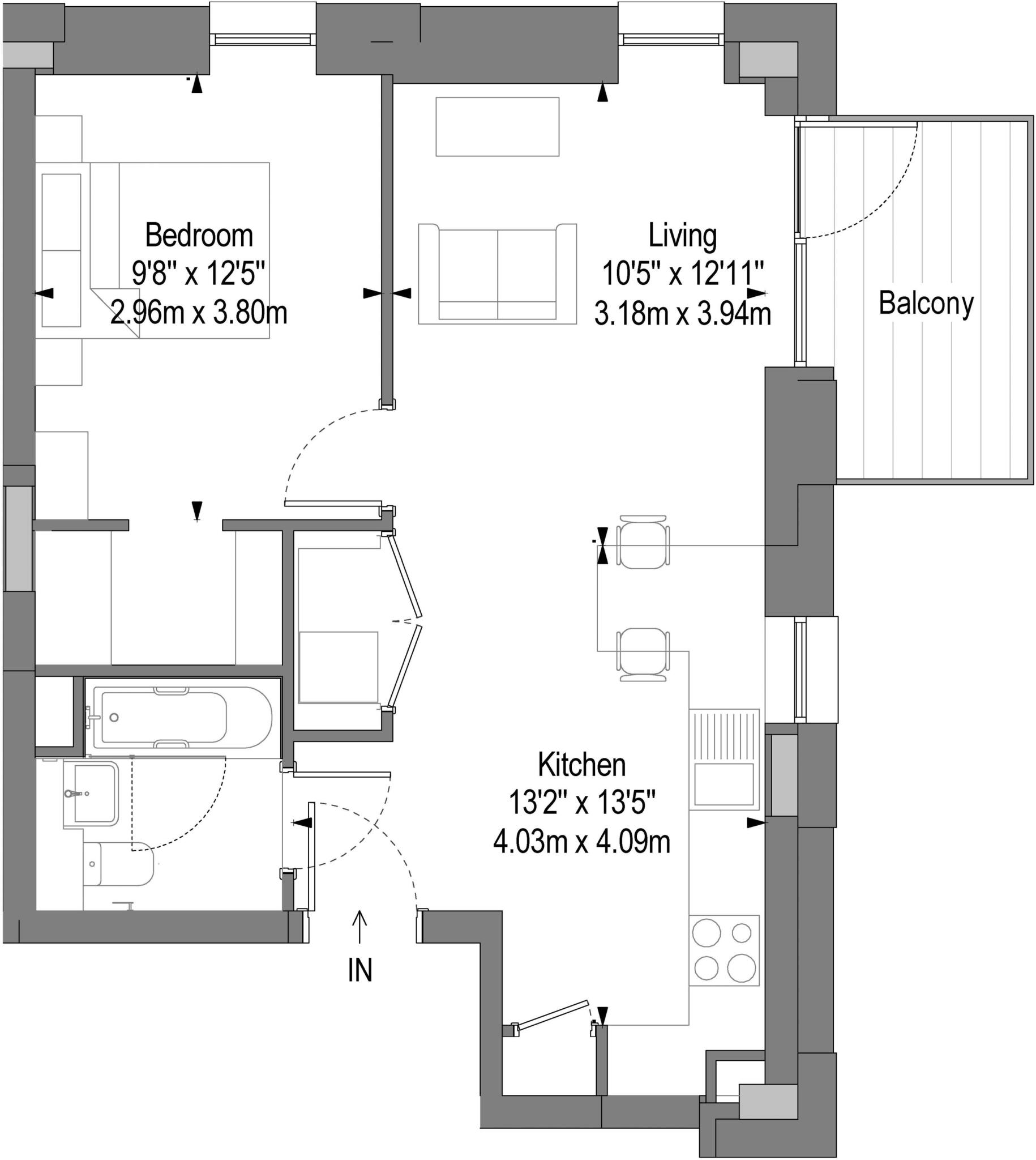 Barking Wharf Square, Barking, London IG11 floorplan
