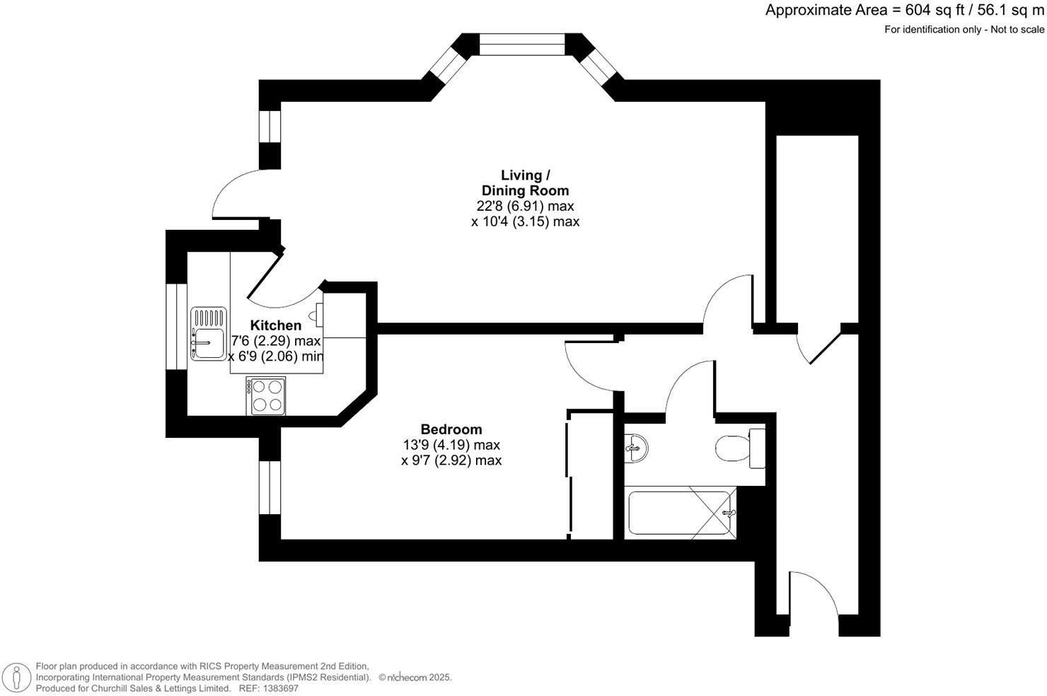 Betjeman Lodge, Ludlow floorplan