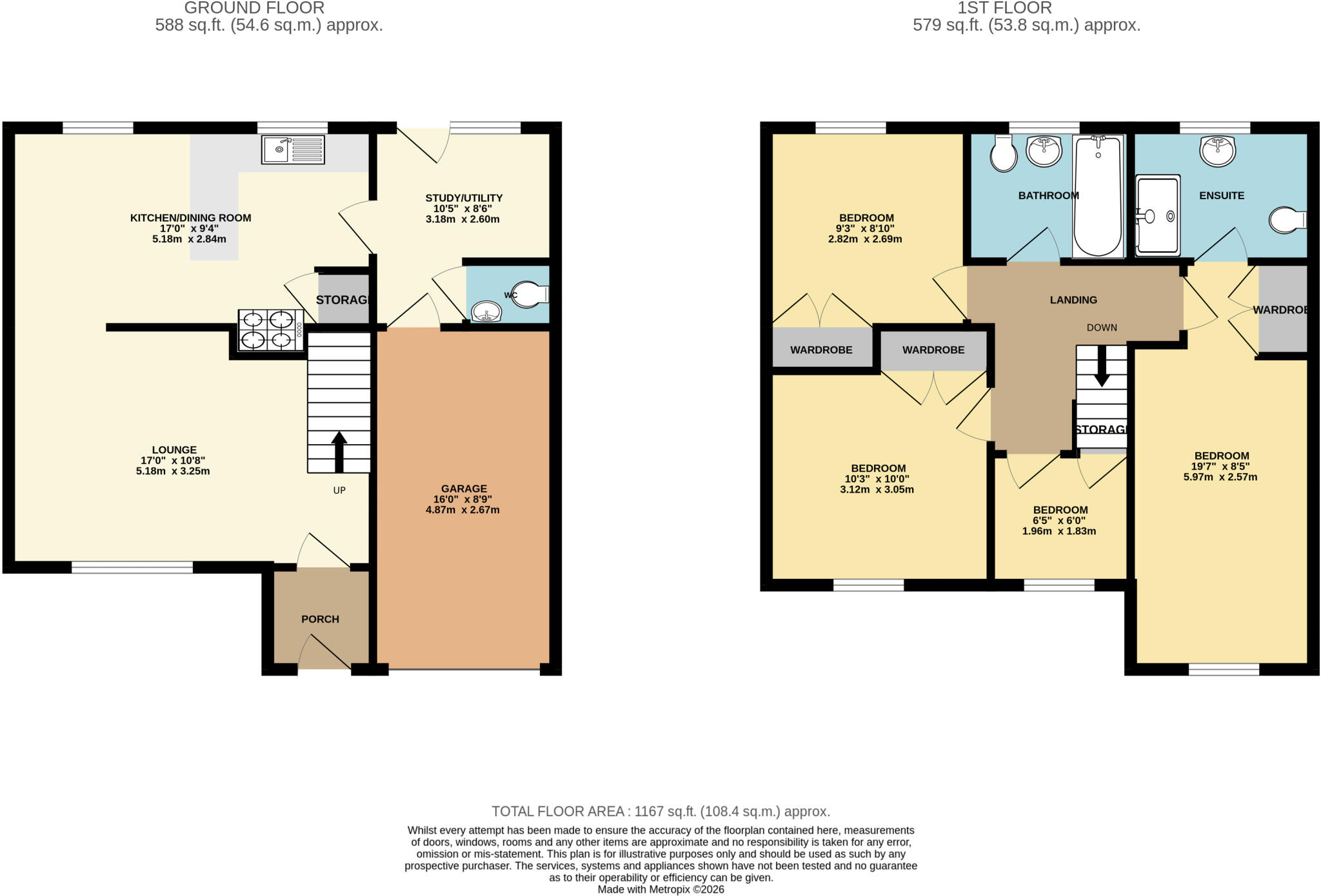 The Tynings, Westbury floorplan