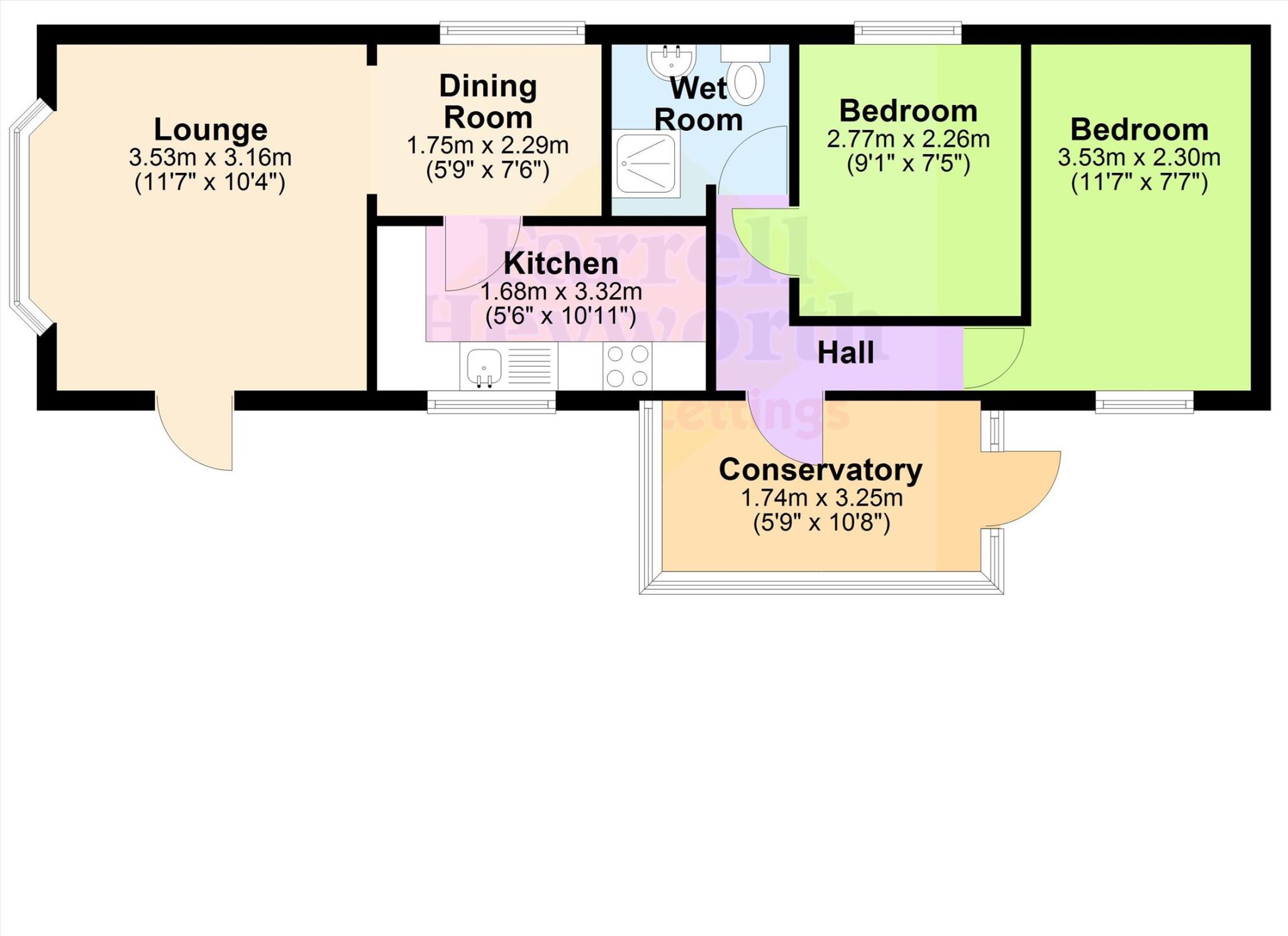 Bell Aire Park, Middleton Road, Heysham, Morecambe floorplan