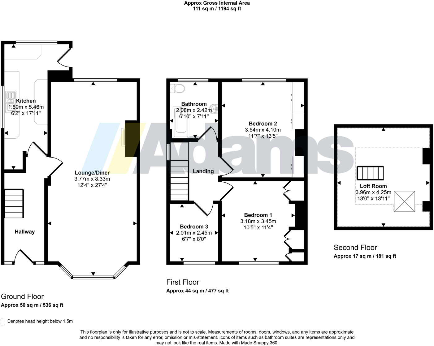 Worsley Road, Walton, Warrington, WA4 6EJ floorplan