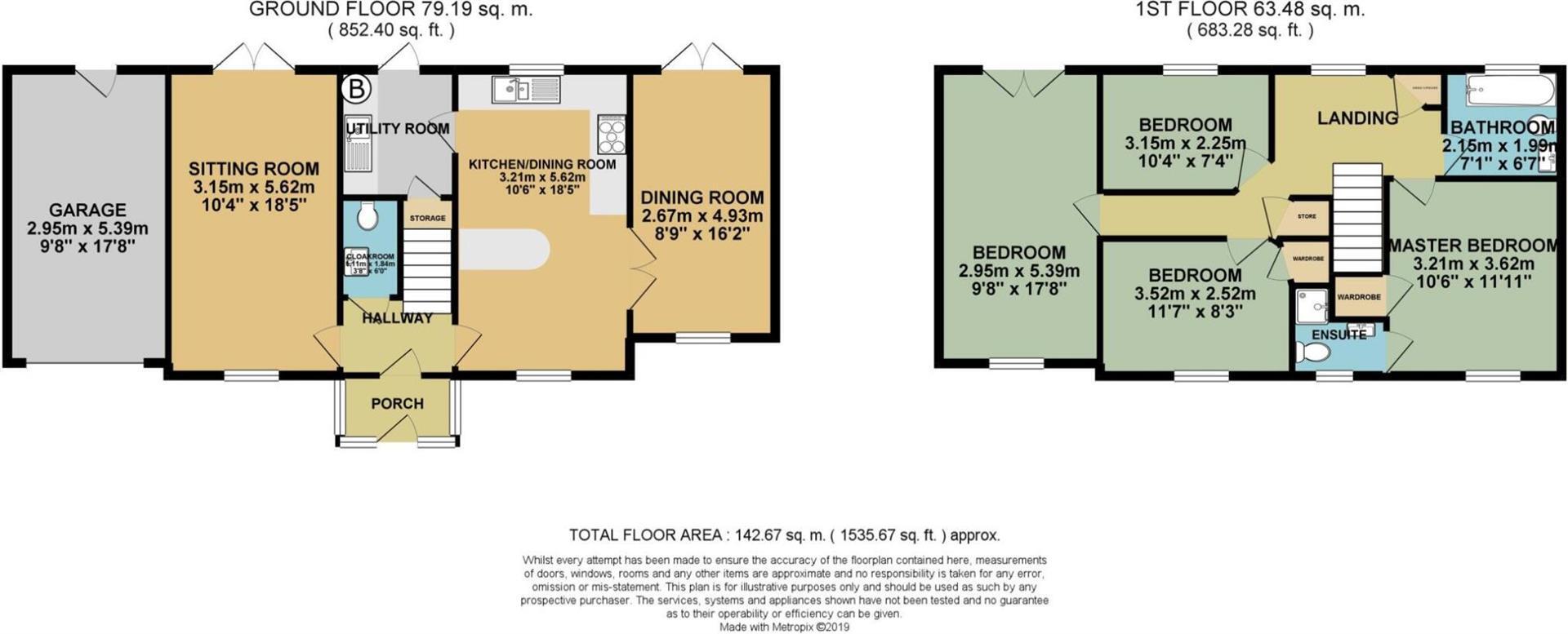 Wissett Road, Halesworth floorplan