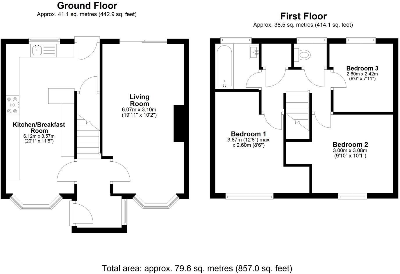 Papyrus Way, Birmingham, B36 floorplan