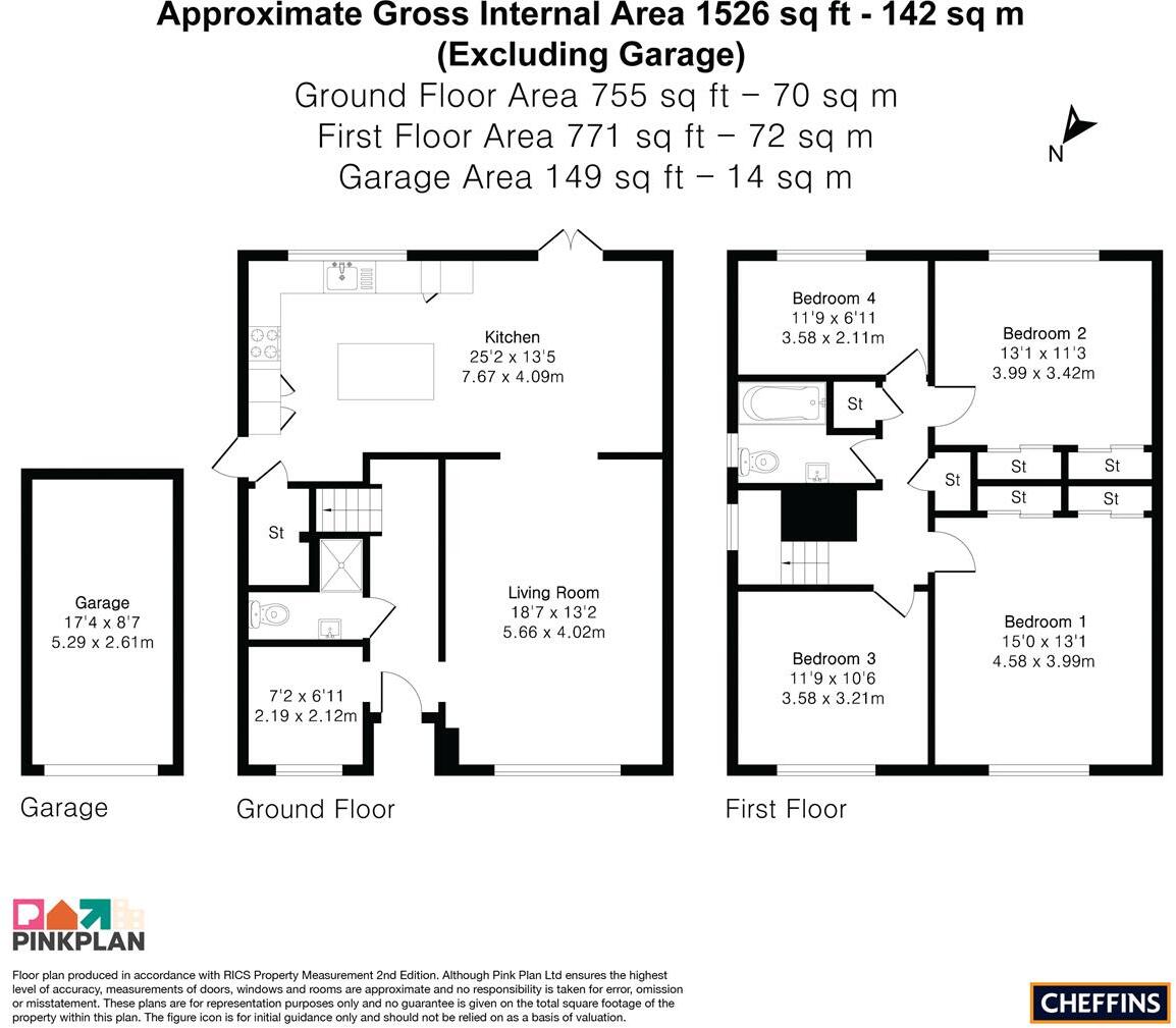 New Road, Harston, Cambridge floorplan