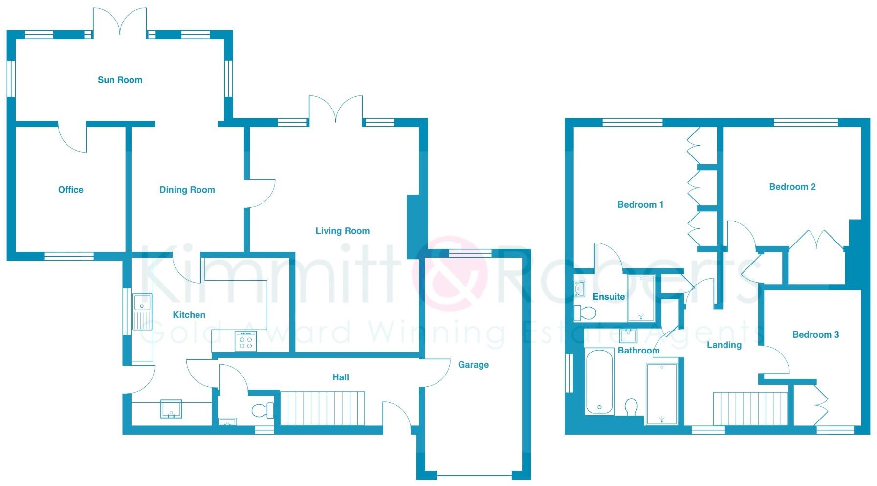 Mill Court, Bournmoor,  Houghton Le Spring, Tyne And Wear, DH4 6DJ floorplan