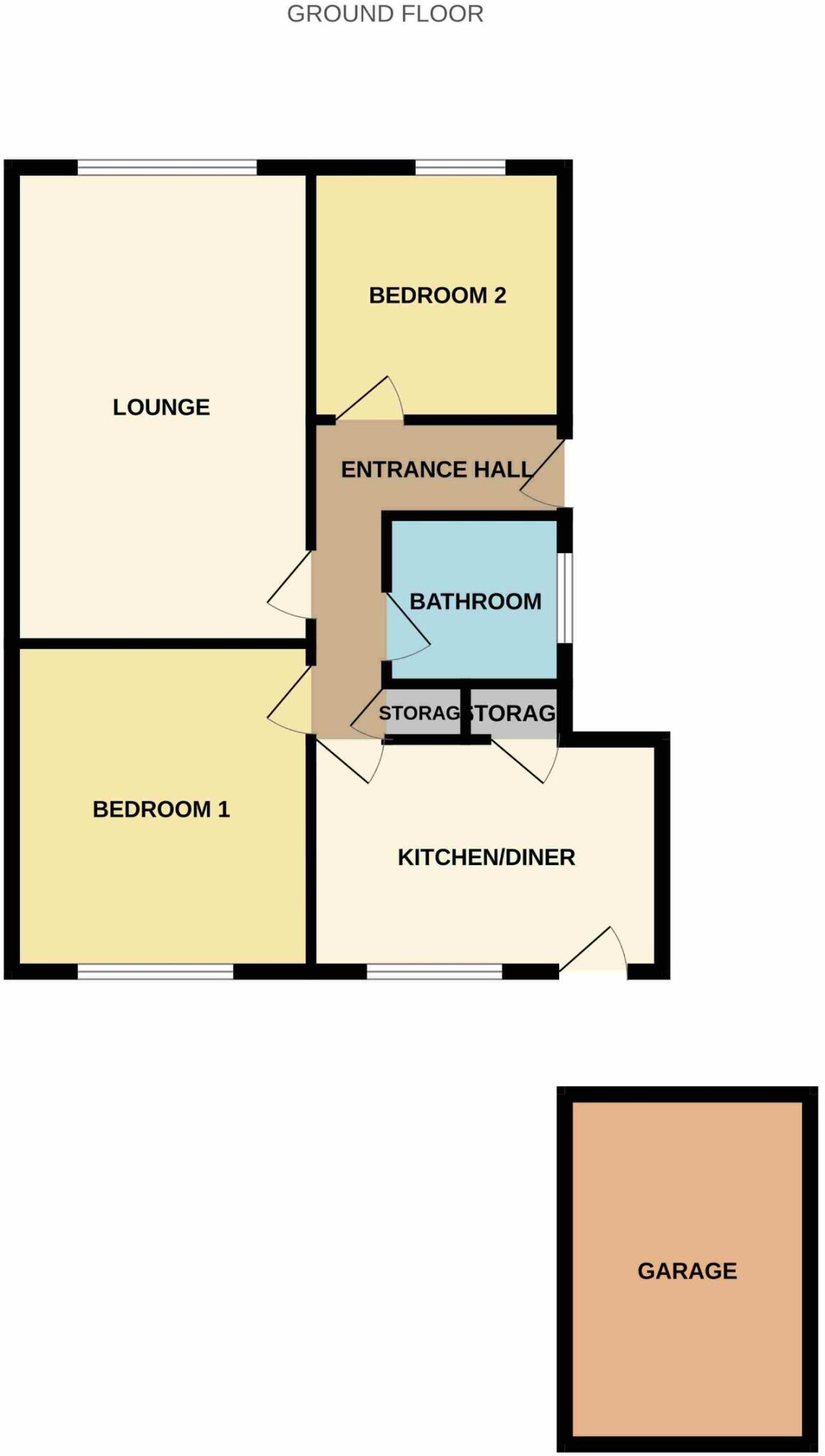 Oakenshaw, Dumpling Hall, Newcastle upon Tyne, NE15 floorplan