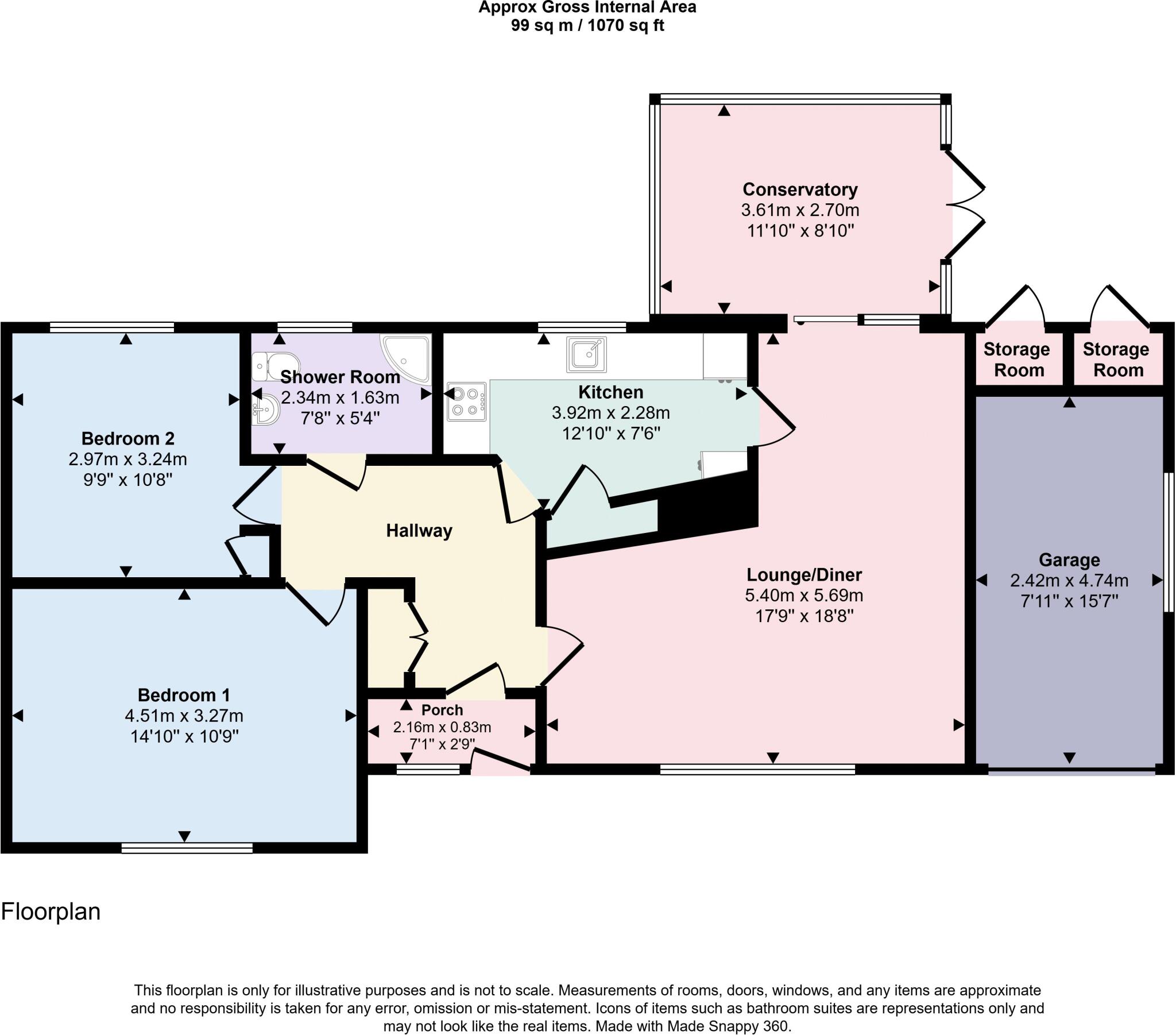 Marsh Road, Trowbridge floorplan