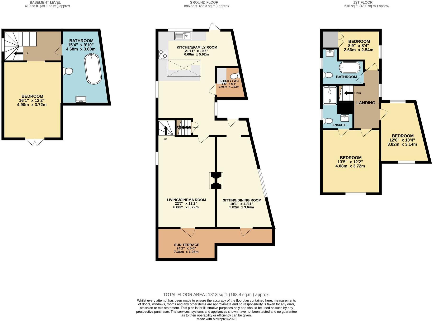 Church Hill, Ironbridge, TF8 floorplan