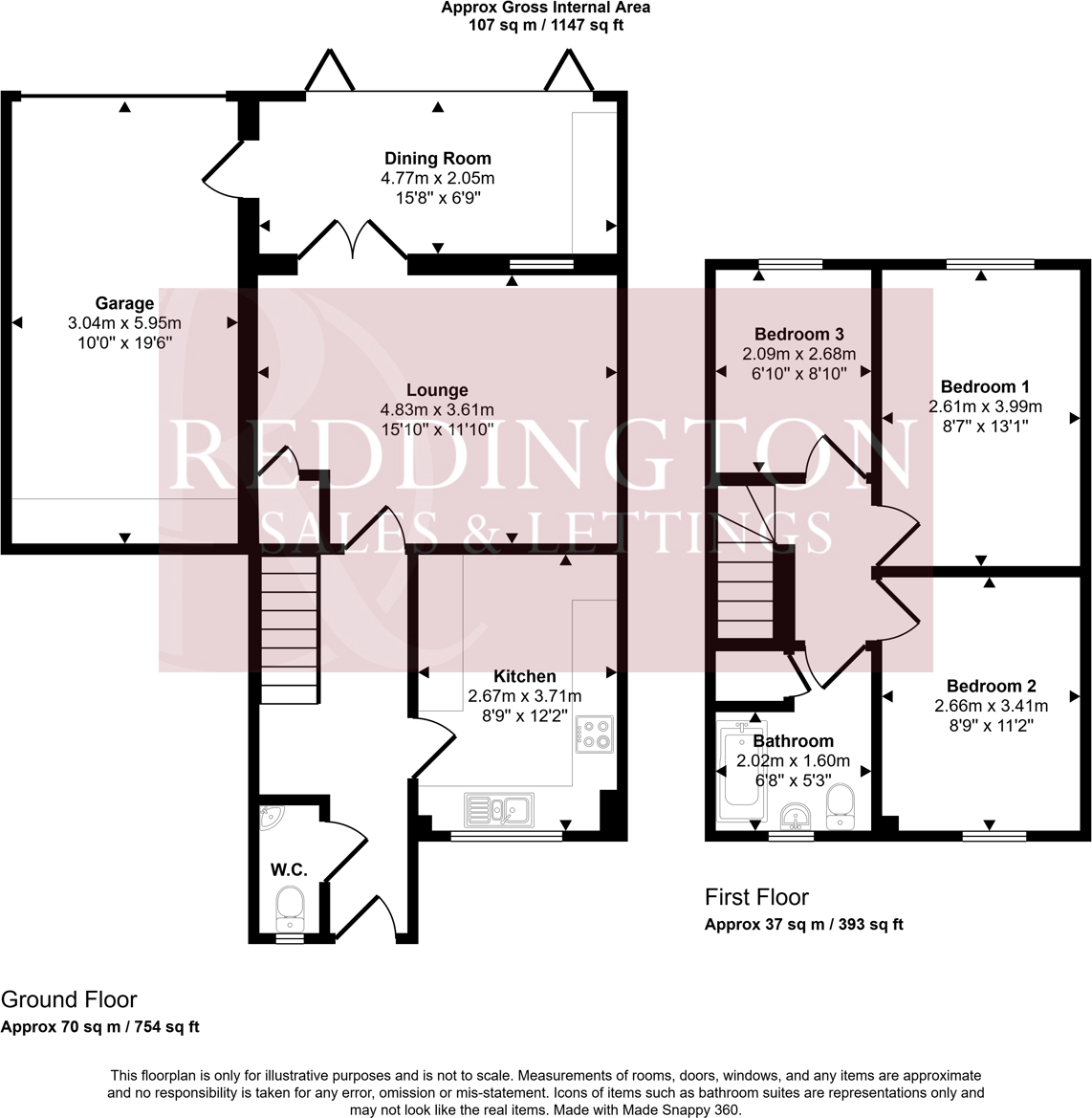 London Road, Markfield, LE67 floorplan