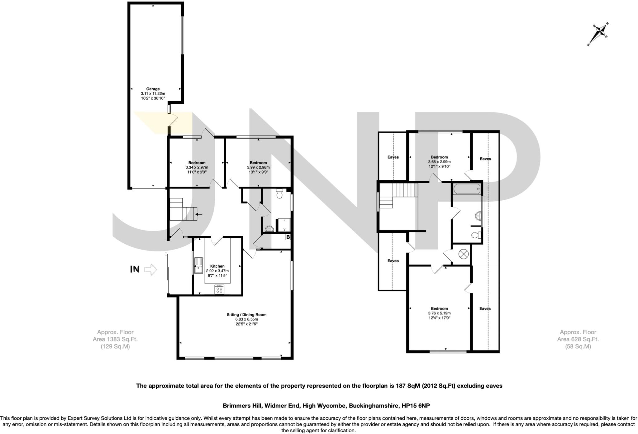 Brimmers Hill, Widmer End, High Wycombe, Buckinghamshire, HP15 floorplan