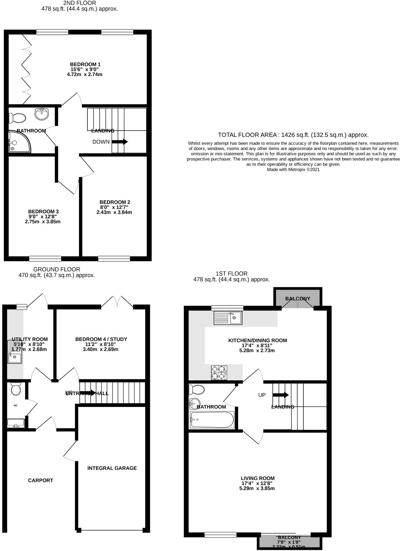 St Nicholas Street, Old Portsmouth floorplan