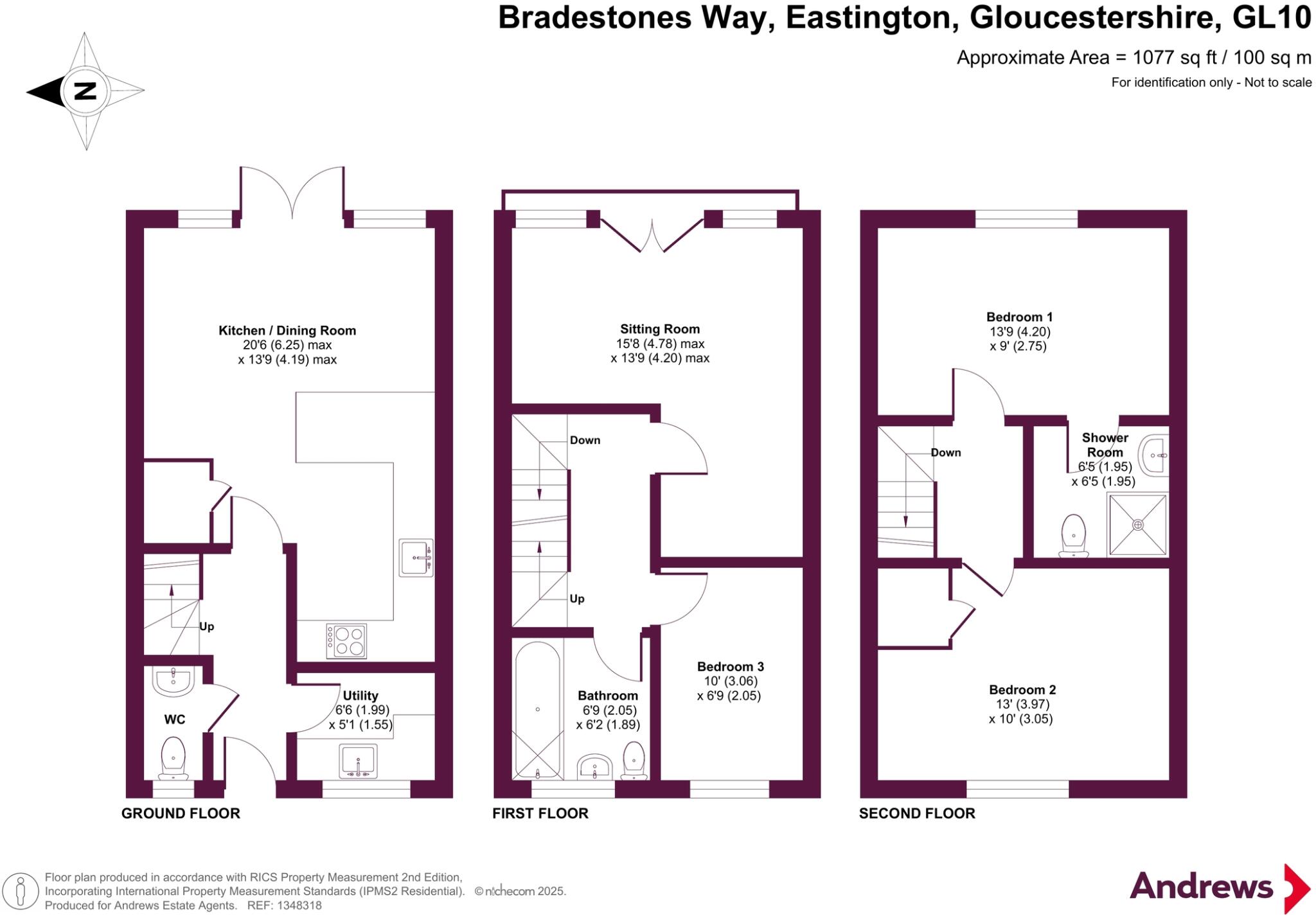 Bradestones Way, Eastington, Gloucestershire, GL10 floorplan