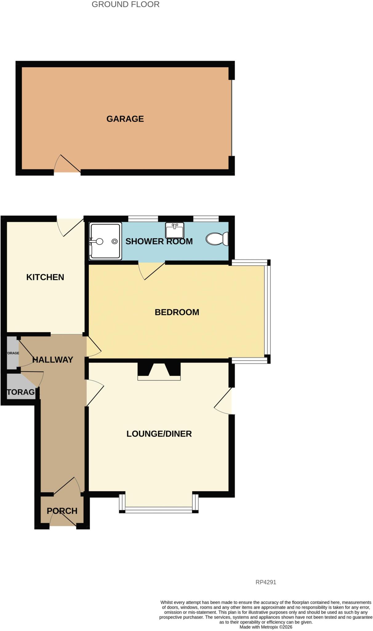 70, Penrhyn Avenue, Rhos on Sea  floorplan
