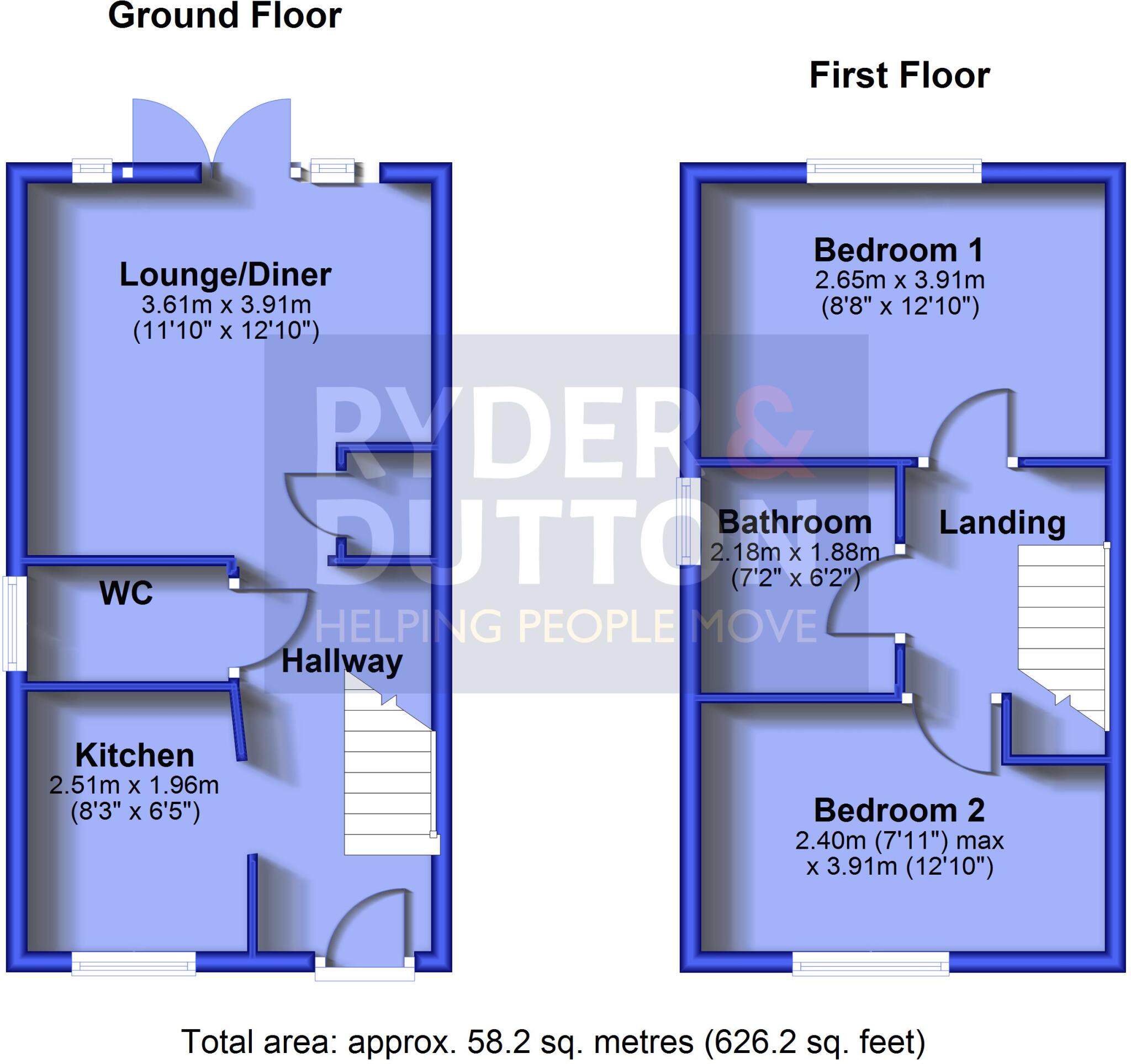 Trippear Way, Heywood, Greater Manchester, OL10 floorplan