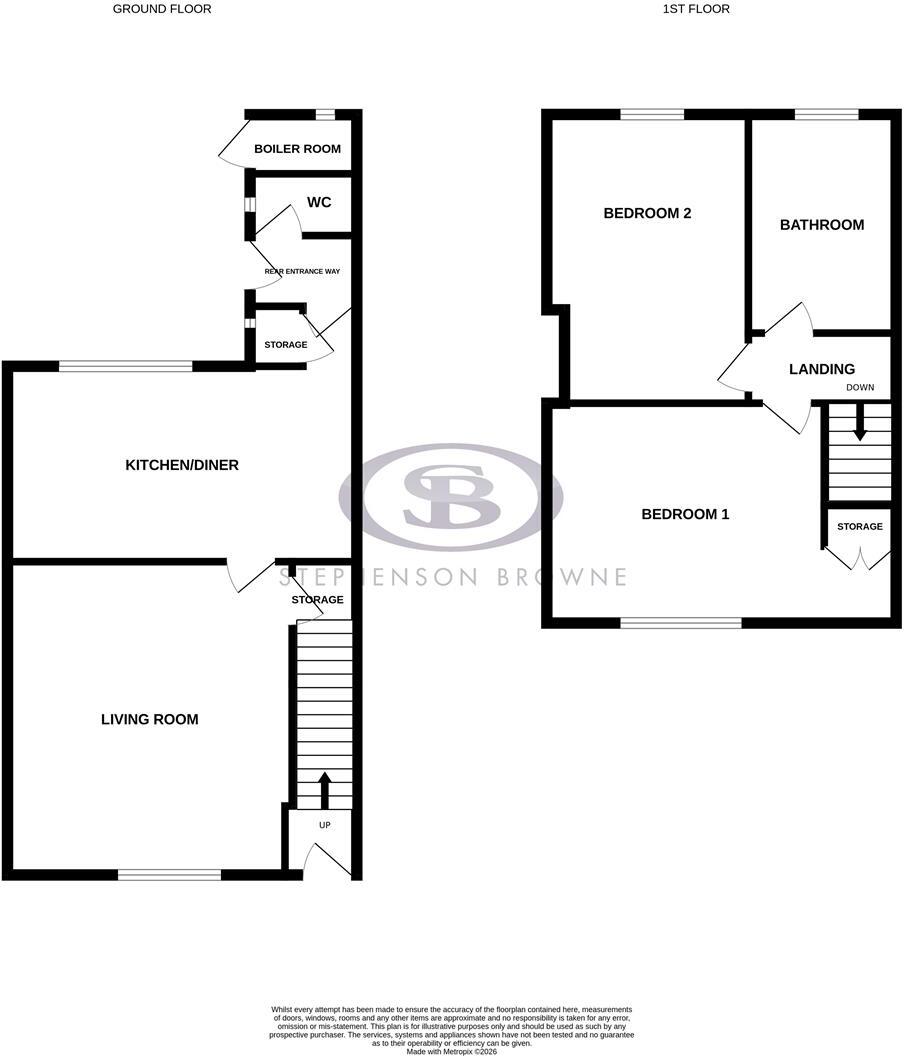Roberts Avenue, Cross Heath, Newcastle-Under-Lyme floorplan