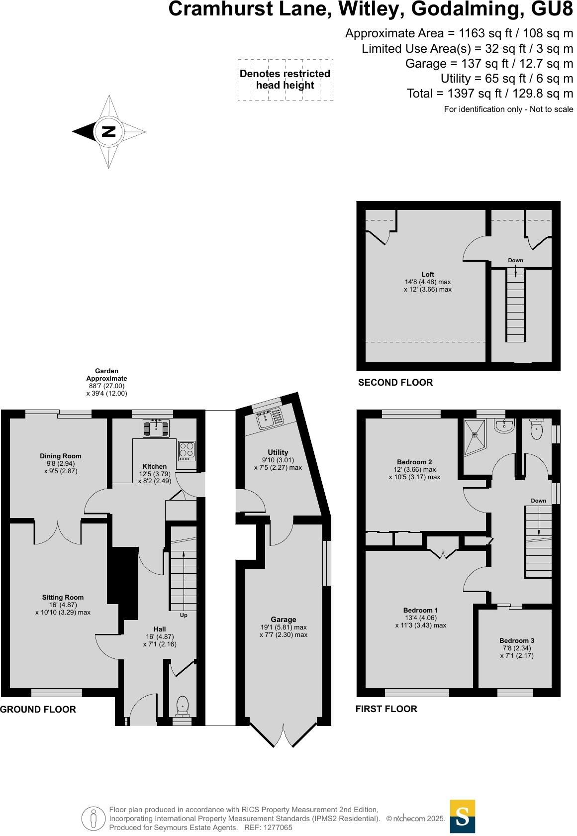 Cramhurst Lane, Witley, Godalming, Surrey, GU8 floorplan