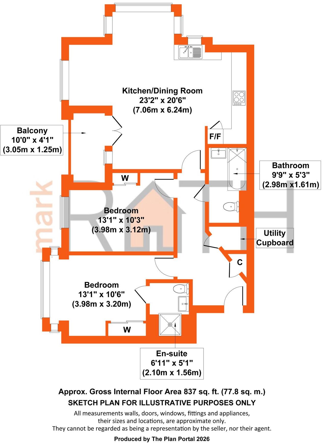 Biscoe Way, Wokingham, RG40 floorplan