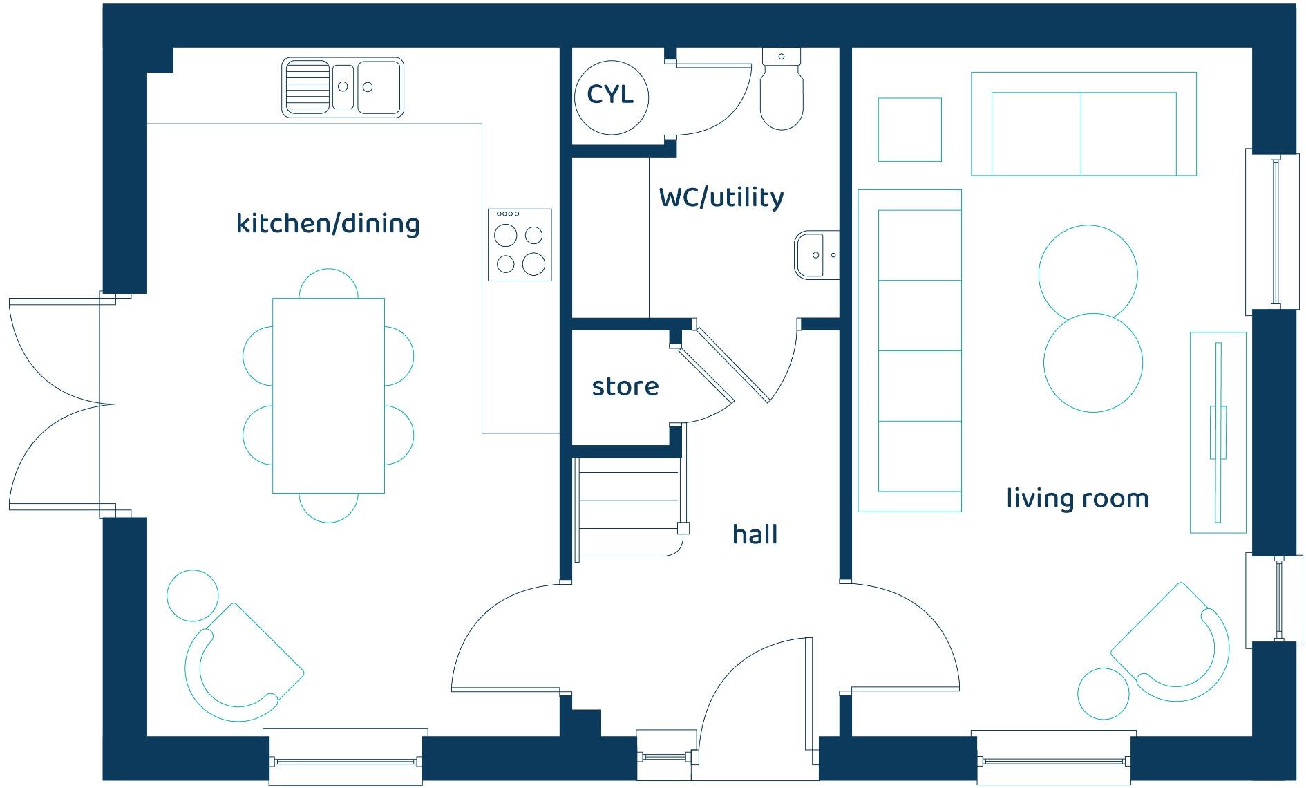 Burtonwood Road,
Warrington, 
WA5 3ZH floorplan