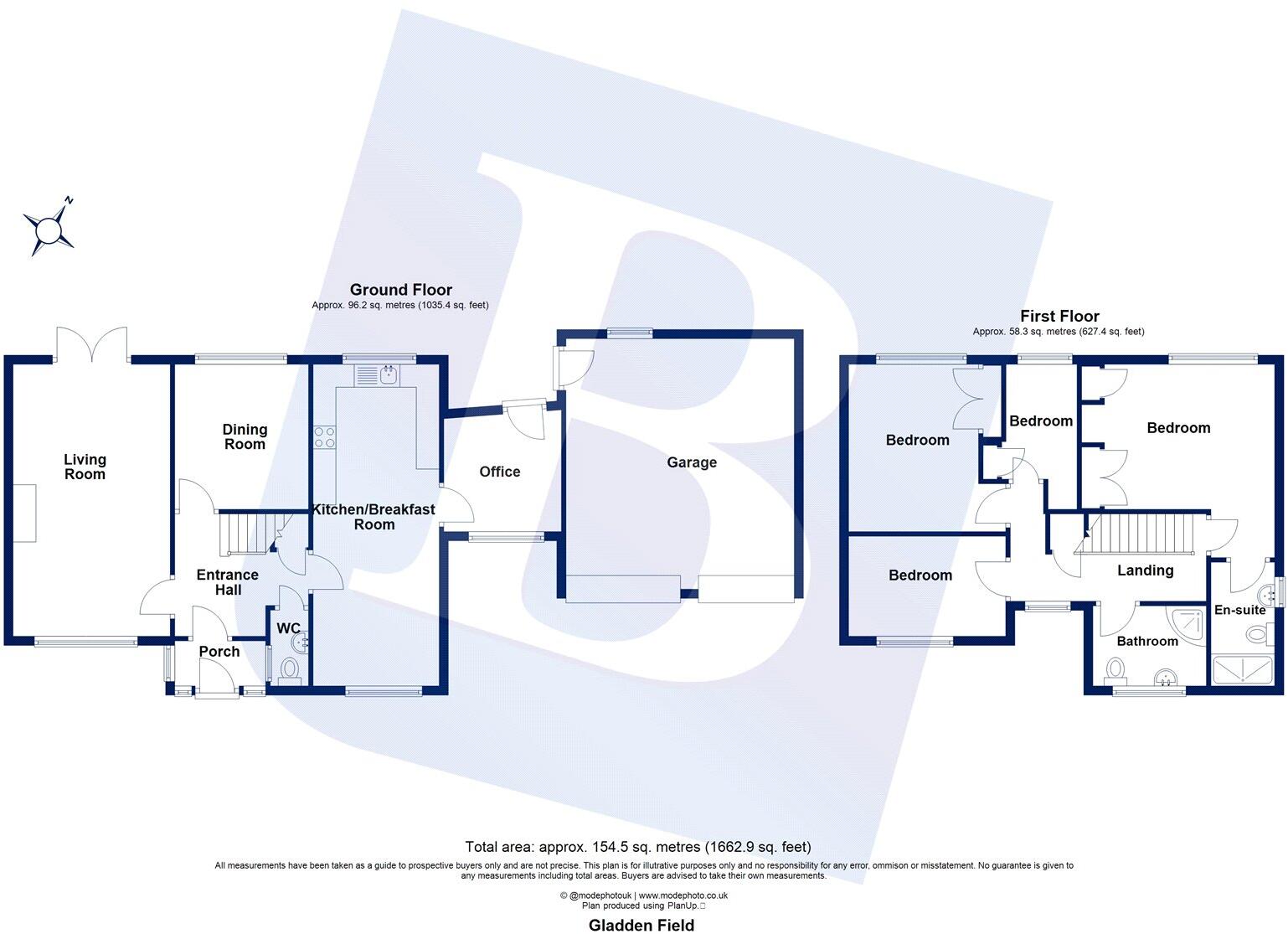 Gladden Fields, South Woodham Ferrers, Chelmsford, Essex, CM3 floorplan