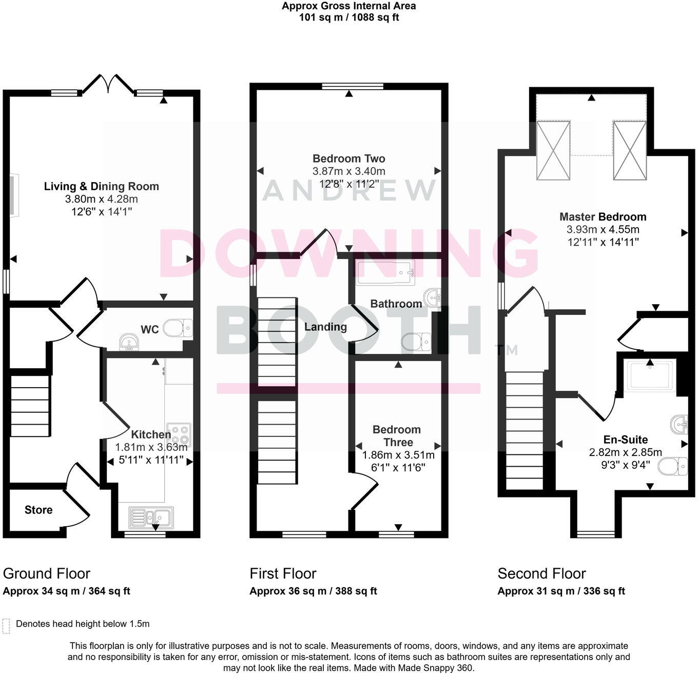 Hardy Place, Lichfield - No Upward Chain floorplan