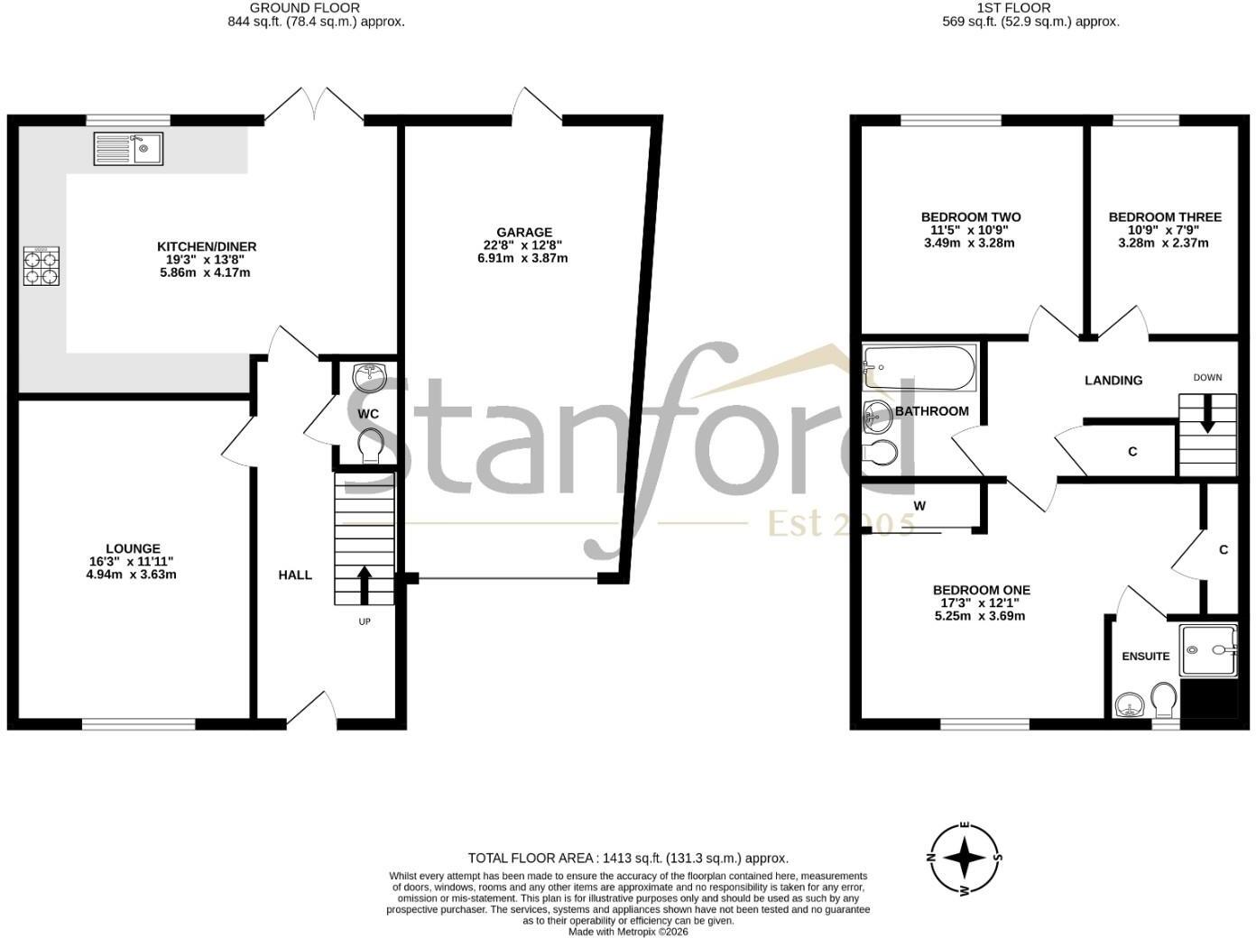 Pembers Hill Drive, Fair Oak, Eastleigh  floorplan