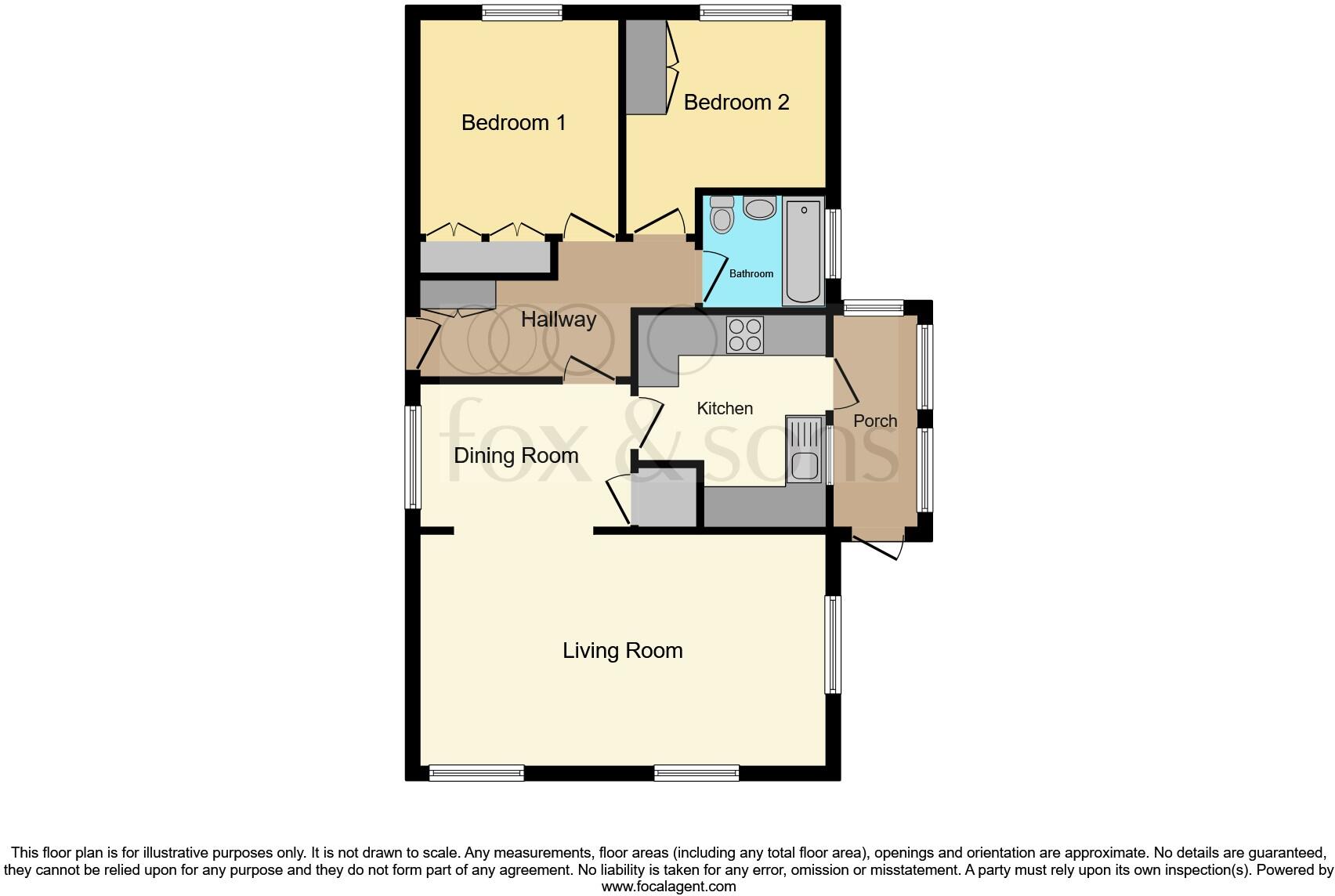 Oaklands Park, Crossways, Dorchester floorplan
