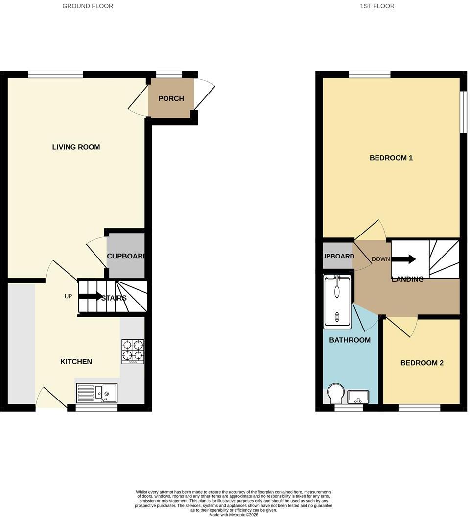 Quantock Road, Long Eaton, Nottingham floorplan