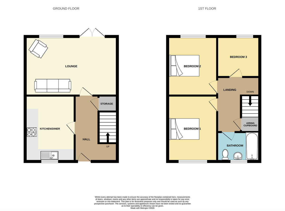 Watling Close, Caister-on-Sea floorplan