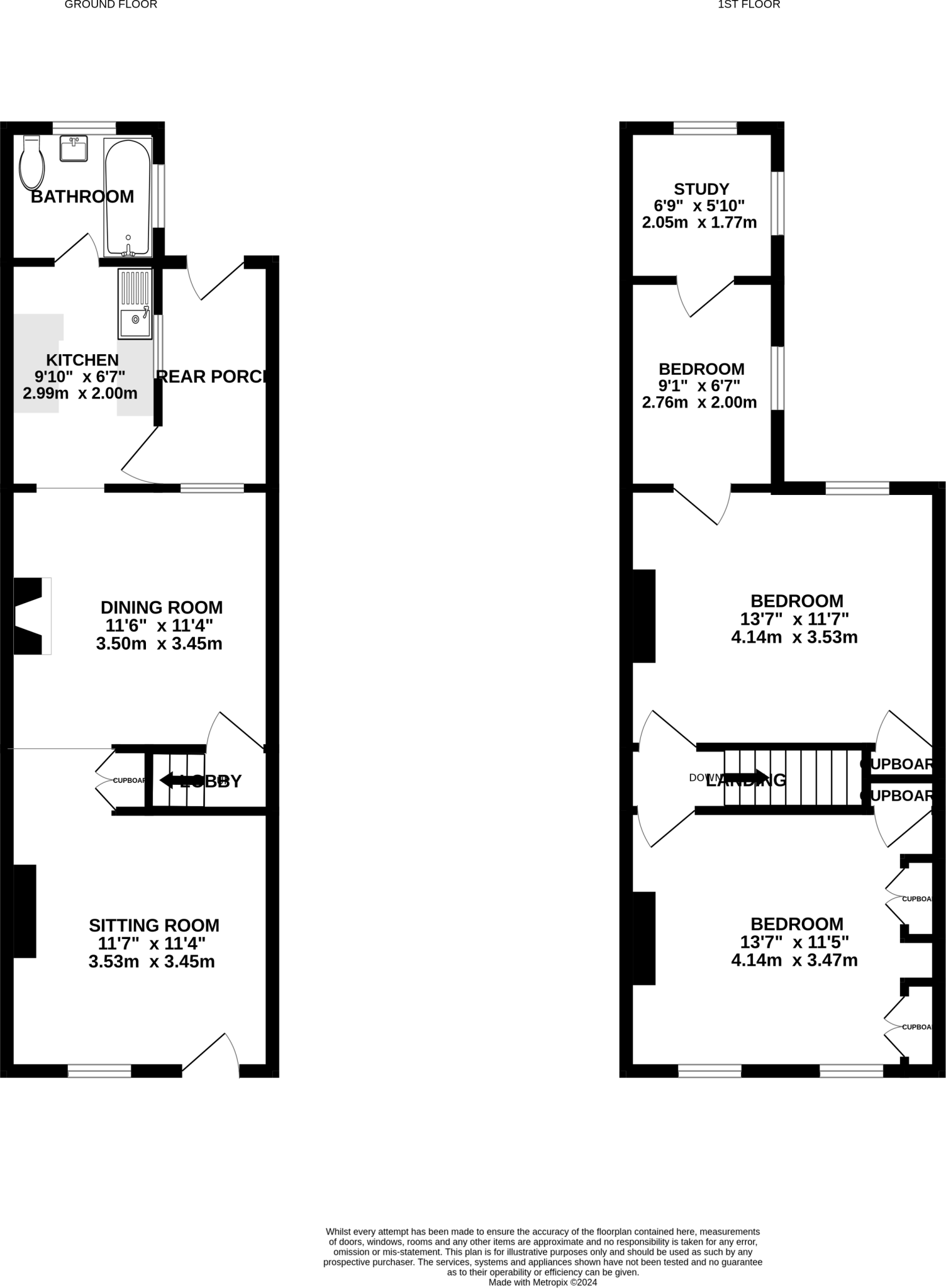 Caernarvon Road, Norwich floorplan
