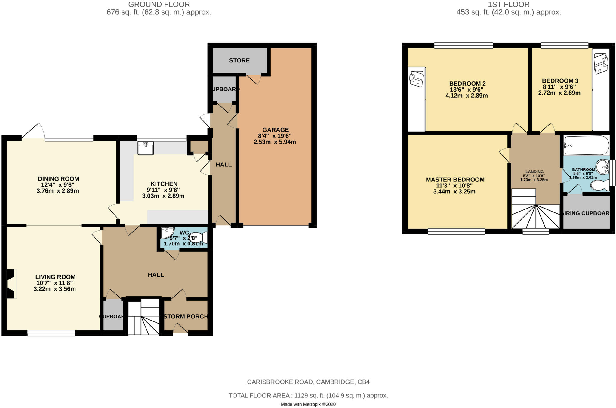 Carisbrooke Road, Cambridge floorplan