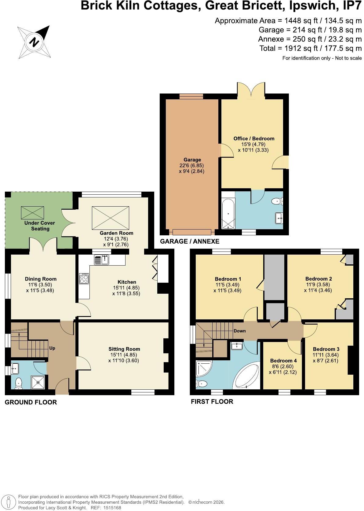 Great Bricett, Ipswich, Suffolk, IP7 floorplan