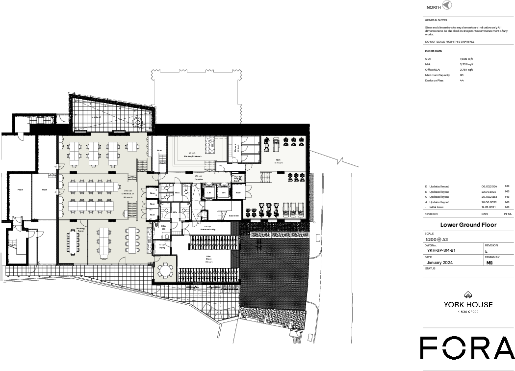 Lower Ground Floorplan