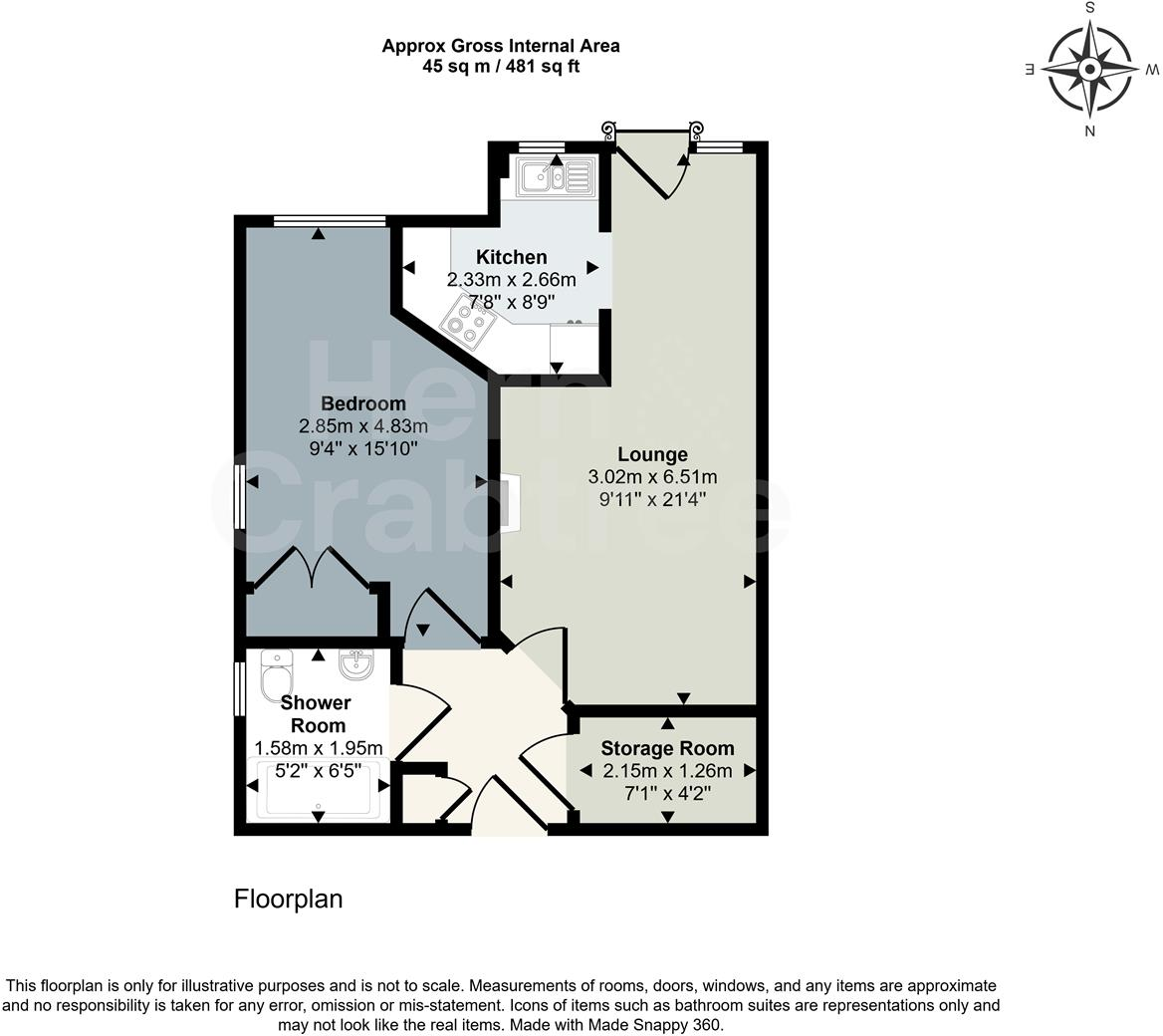 Birch Court, Latteys Close, Cardiff floorplan