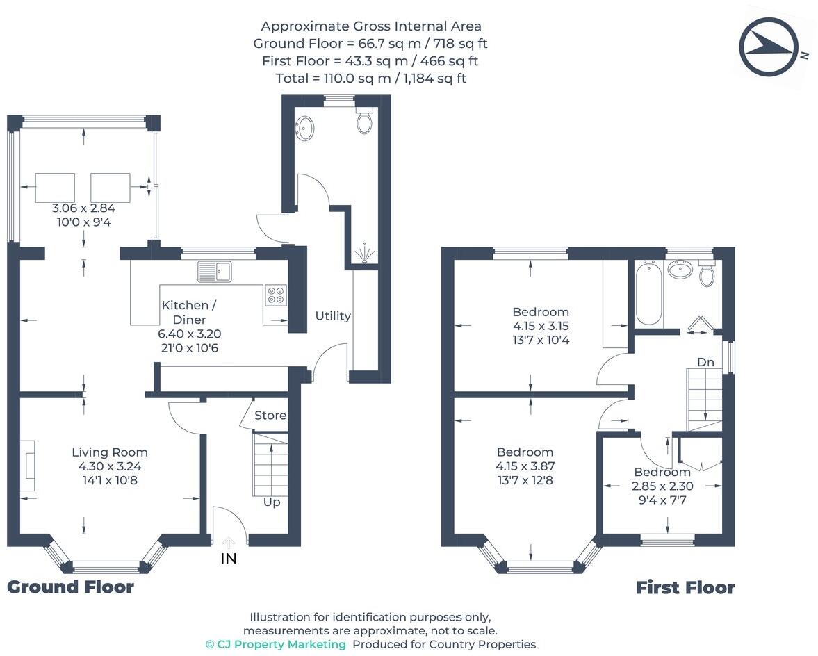 The Leas, Baldock, SG7 floorplan