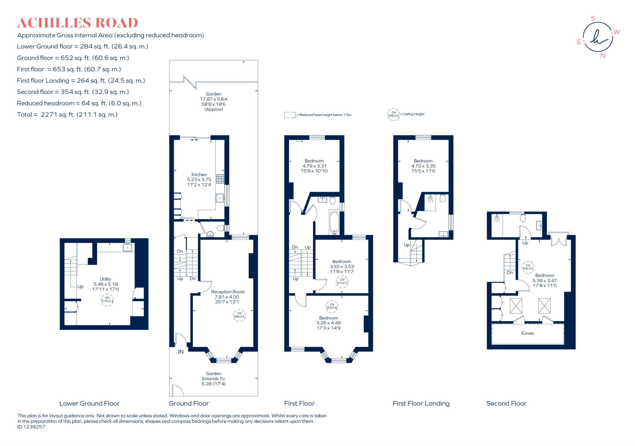 Achilles Road, London, NW6 floorplan